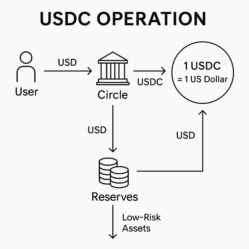 USDC reserve attestation report example