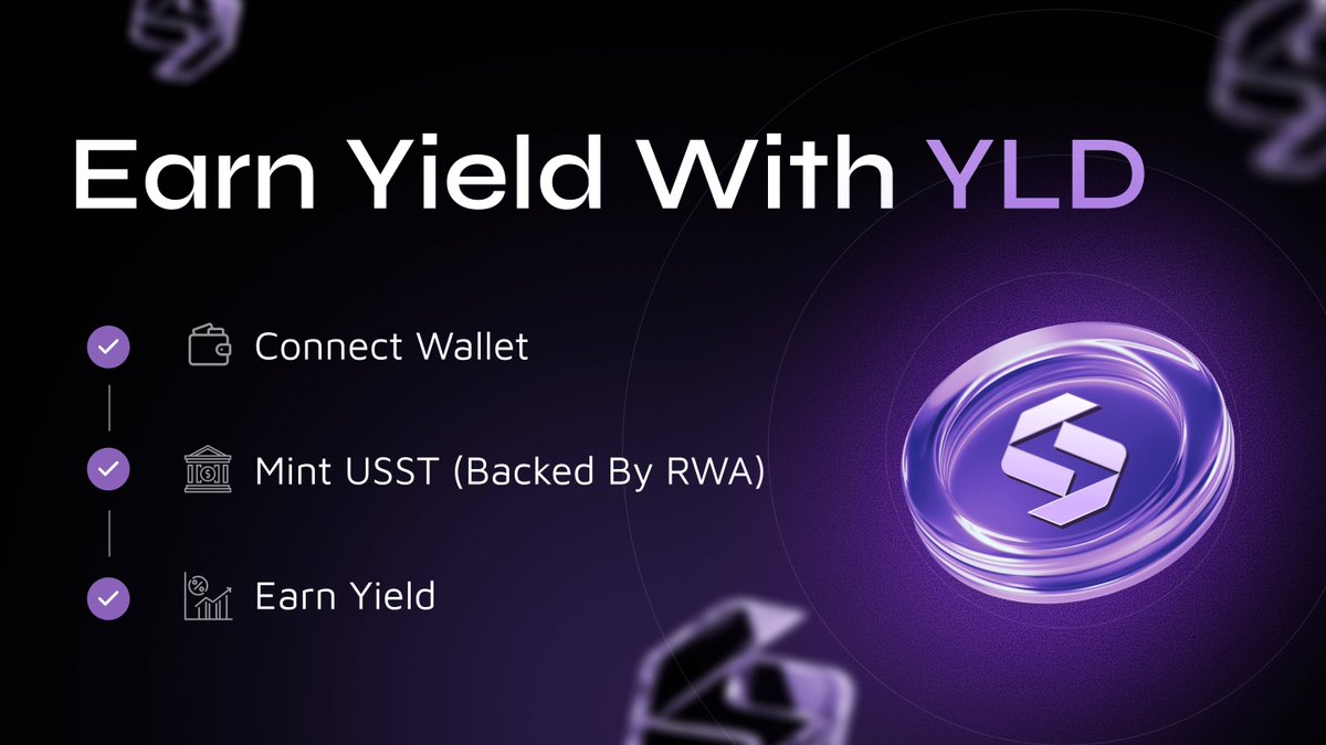 YLD token earning yield from real-world asset interest